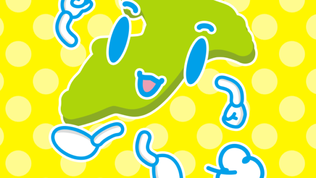 走る千葉ちゃんのイラスト【色、背景あり】PNG