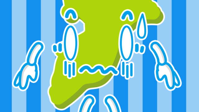 ショックを受ける千葉ちゃんのイラスト【色、背景あり】PNG