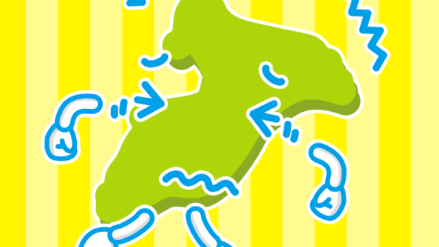 ブルブル震える千葉ちゃんのイラスト【色、背景あり】PNG