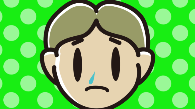 鼻水が垂れている小学生男子のイラスト【色、背景あり】PNG