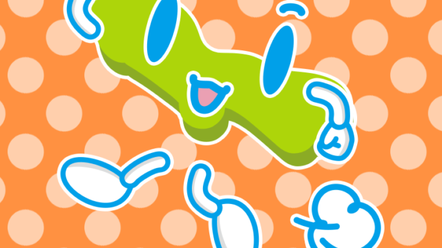 走る東京ちゃんのイラスト【色、背景あり】PNG