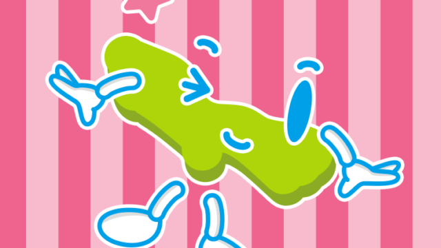 ウインクする東京ちゃんのイラスト【色、背景あり】PNG