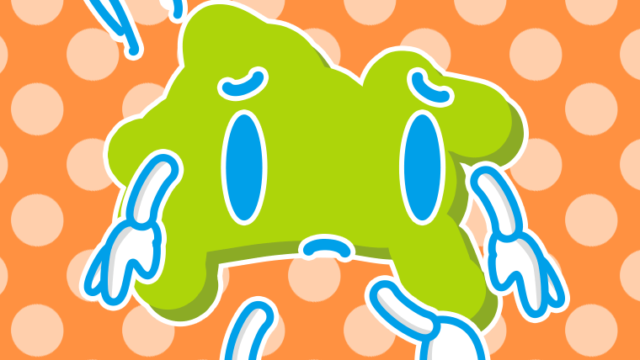 悲しそうな神奈川ちゃんのイラスト【色、背景あり】PNG