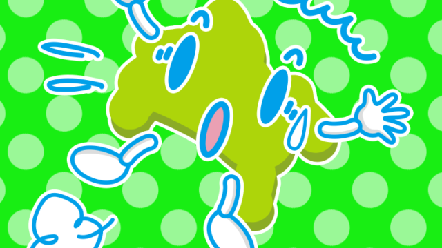 驚く神奈川ちゃんのイラスト【色、背景あり】PNG