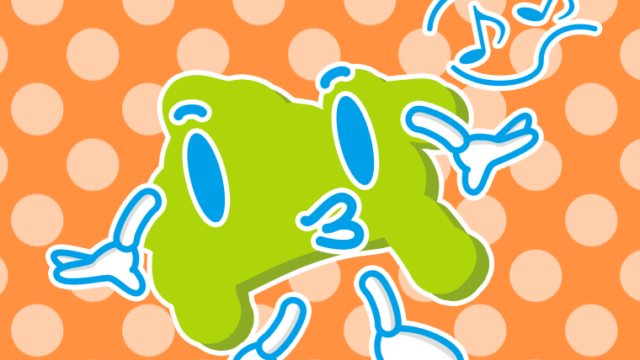 口笛を吹く神奈川ちゃんのイラスト【色、背景あり】PNG