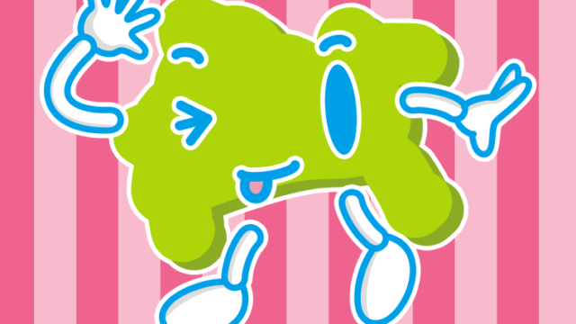 テヘヘな神奈川ちゃんのイラスト【色、背景あり】PNG