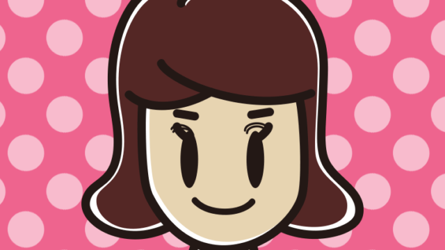 片目だけ奥二重の女子高校生のイラスト【色、背景あり】PNG