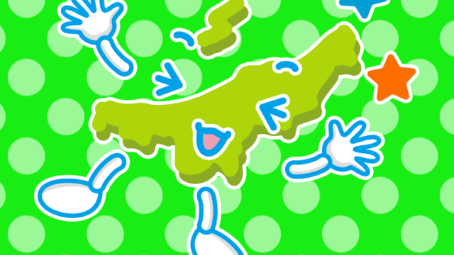 喜ぶ新潟ちゃんのイラスト【色、背景あり】PNG