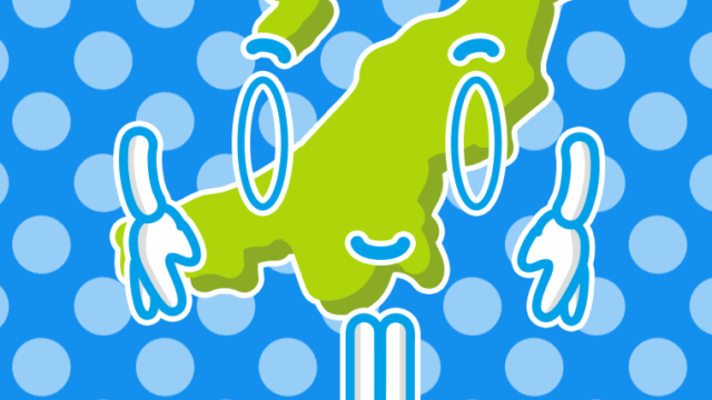 お辞儀する新潟ちゃんのイラスト【色、背景あり】PNG