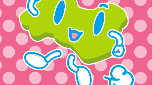 走る富山ちゃんのイラスト【色、背景あり】PNG