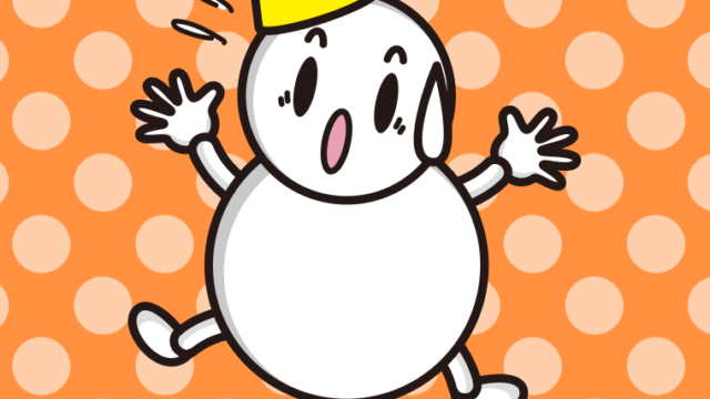 驚く雪ちゃんのイラスト【色、背景あり】PNG