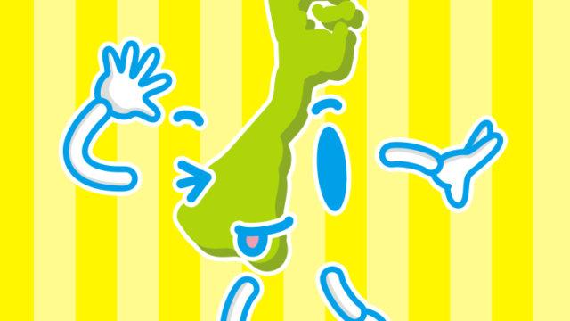 テヘヘな石川ちゃんのイラスト【色、背景あり】PNG