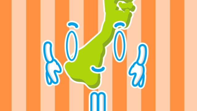 お辞儀する石川ちゃんのイラスト【色、背景あり】PNG