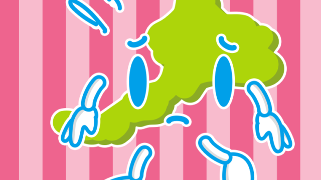 悲しそうな福井ちゃんのイラスト【色、背景あり】PNG