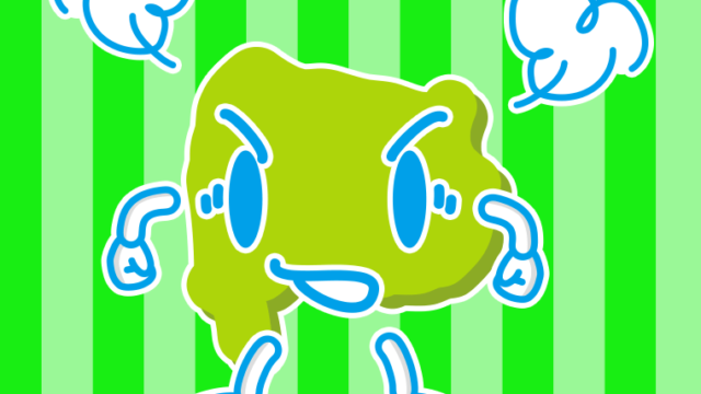 怒る山梨ちゃんのイラスト【色、背景あり】PNG