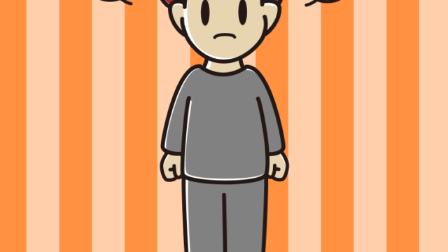 怒る部屋着の男子大学生のイラスト【色、背景あり】PNG