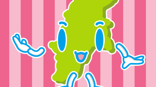 案内する長野ちゃんのイラスト【色、背景あり】PNG