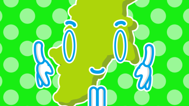 お辞儀する長野ちゃんのイラスト【色、背景あり】PNG