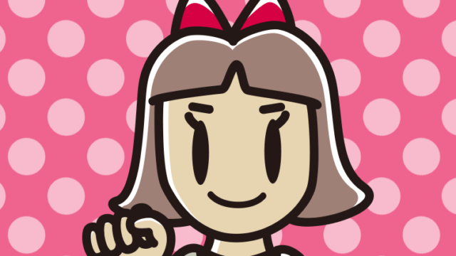 じゃんけんでグーを出す小学生女子のイラスト【色、背景あり】PNG