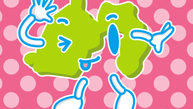 テヘヘな静岡ちゃんのイラスト【色、背景あり】PNG