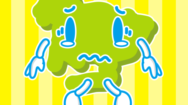 泣く愛知ちゃんのイラスト【色、背景あり】PNG