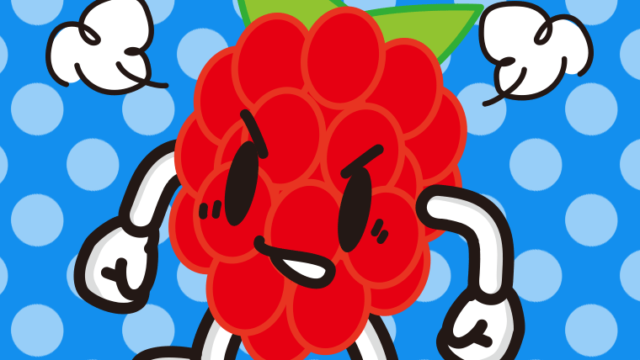怒るラズベリーちゃんのイラスト【色、背景あり】PNG