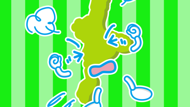 カンカンに怒る三重ちゃんのイラスト【色、背景あり】PNG