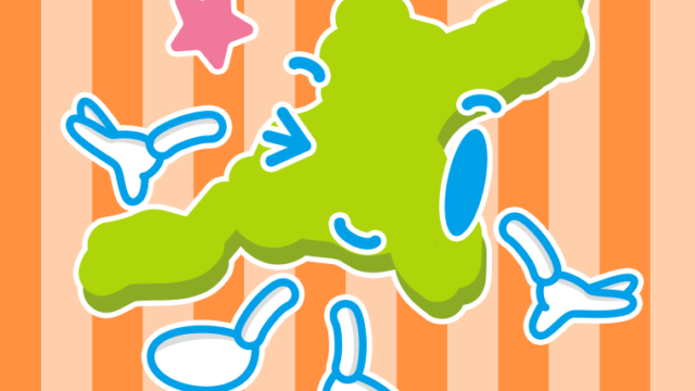 ウインクする三重ちゃんのイラスト【色、背景あり】PNG