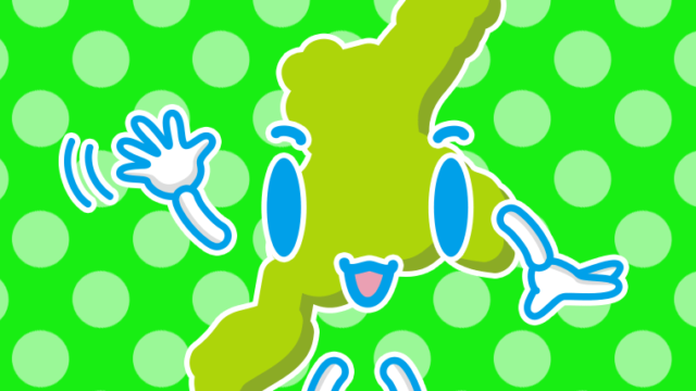 手を振る三重ちゃんのイラスト【色、背景あり】PNG