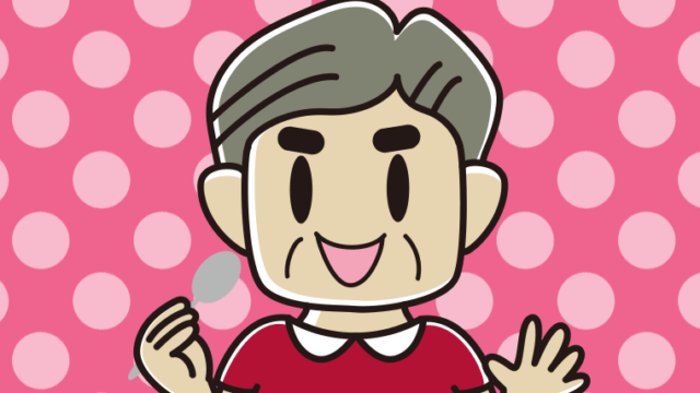 カレーライスを食べるおじさんのイラスト【色、背景あり】PNG