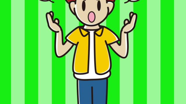 怒りながら話す男子大学生のイラスト【色、背景あり】PNG