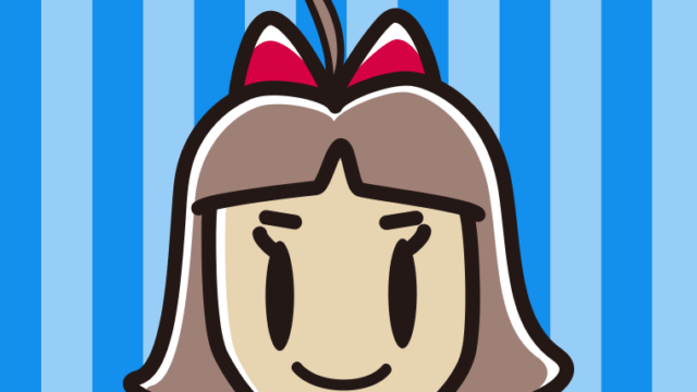 アホ毛の小学生女子のイラスト【色、背景あり】PNG