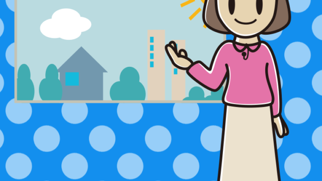 案内する女性アナウンサーのイラスト【色あり、背景なし】透過PNG