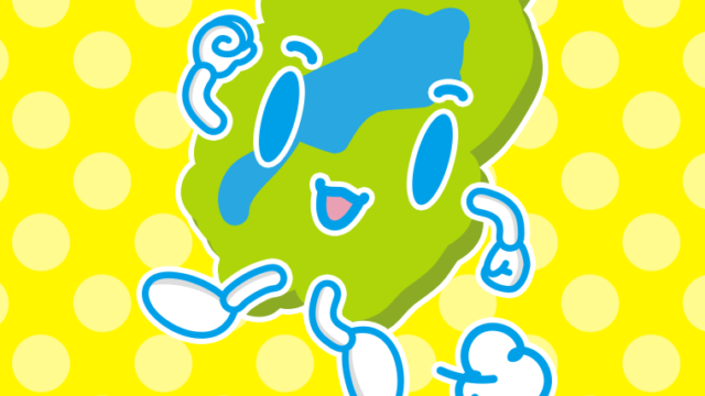 走る滋賀ちゃんのイラスト【色、背景あり】PNG