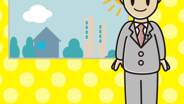 男性アナウンサーのイラスト【色、背景あり】PNG