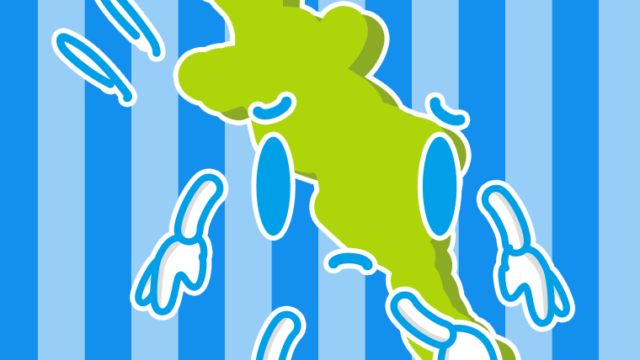 悲しそうな京都ちゃんのイラスト【色、背景あり】PNG