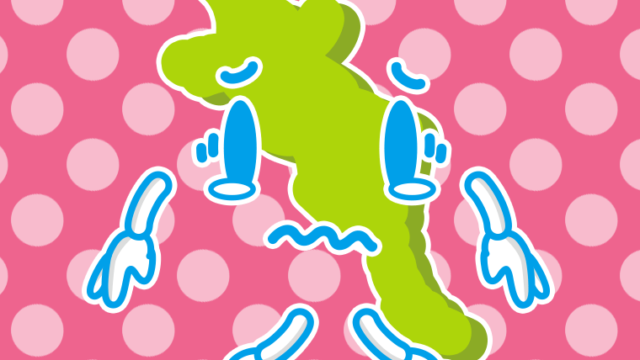 泣く京都ちゃんのイラスト【色、背景あり】PNG