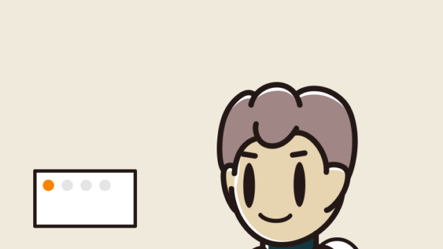 トイレを使う男子中学生のイラスト【色、背景あり】PNG