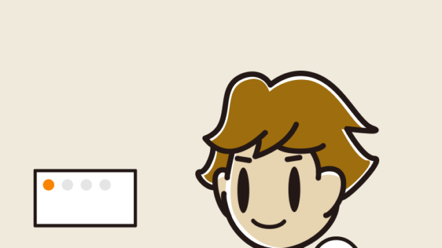 トイレを使う男子高校生のイラスト【色、背景あり】PNG