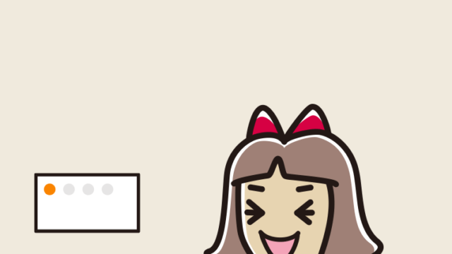 トイレで笑う小学生女子のイラスト【色、背景あり】PNG