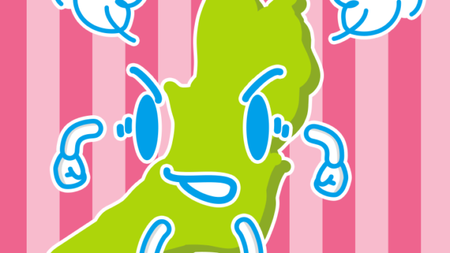 怒る大阪ちゃんのイラスト【色、背景あり】PNG