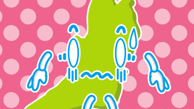 ショックを受ける大阪ちゃんのイラスト【色、背景あり】PNG