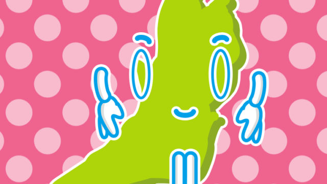 お辞儀する大阪ちゃんのイラスト【色、背景あり】PNG