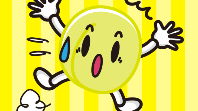 驚く梅ちゃんのイラスト【色、背景あり】PNG