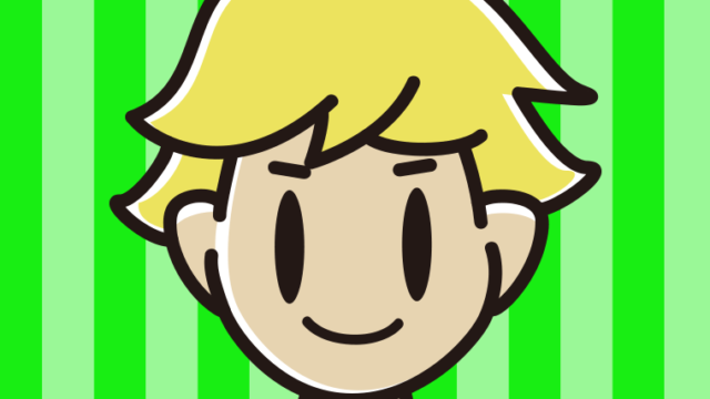 金髪の男子高校生のイラスト【色、背景あり】PNG