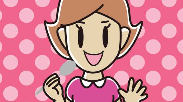 カツカレーを食べる女性のイラスト【色、背景あり】PNG