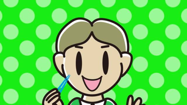 味噌汁を飲む小学生男子のイラスト【色、背景あり】PNG