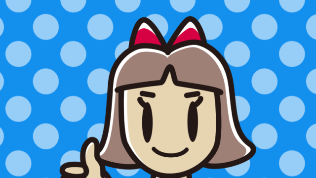 親指を立てる小学生女子のイラスト【色、背景あり】PNG