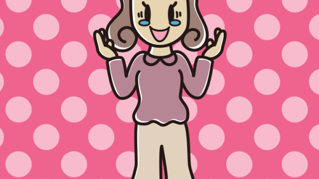 うれし泣きしながら話す女子大学生のイラスト【色、背景あり】PNG