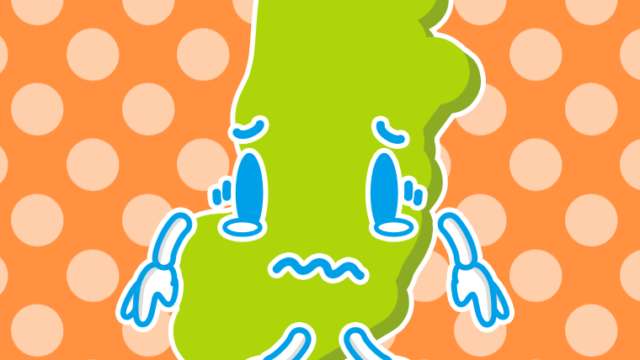 泣く奈良ちゃんのイラスト【色、背景あり】PNG